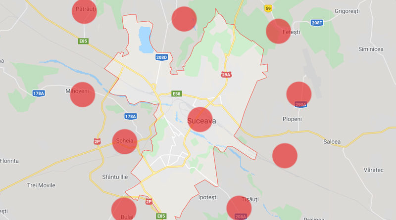 Suceava in carantina totala