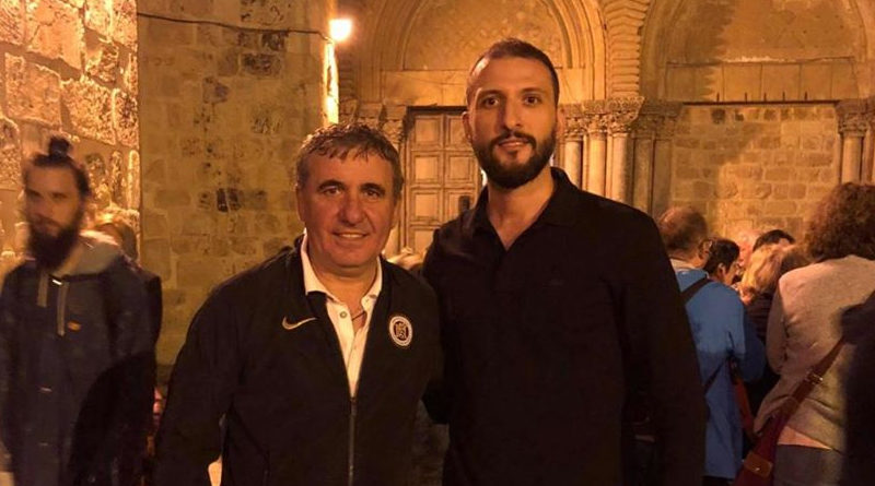 Gica Hagi si Stefan Mandachi