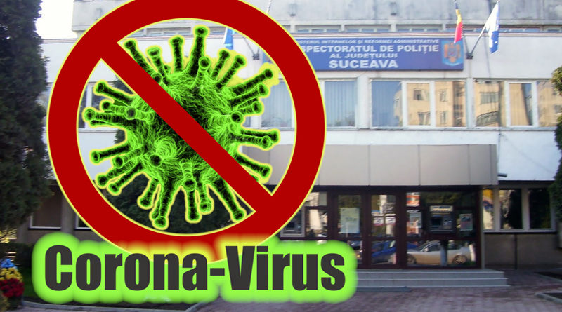 Politist infectat cu coronavirus Suceava