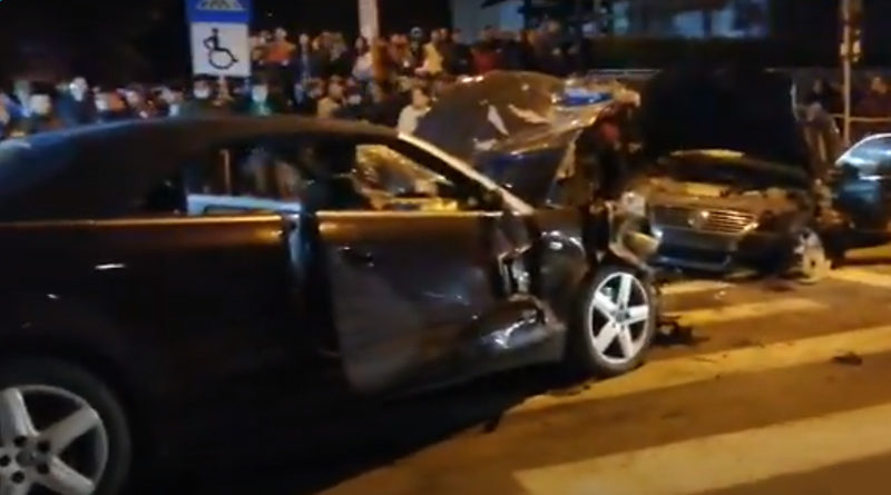 Accident filmat LIVE in Botosani