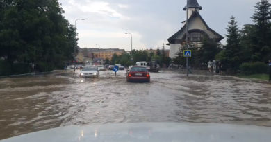 Suceava sub ape dupa ploile torentiale
